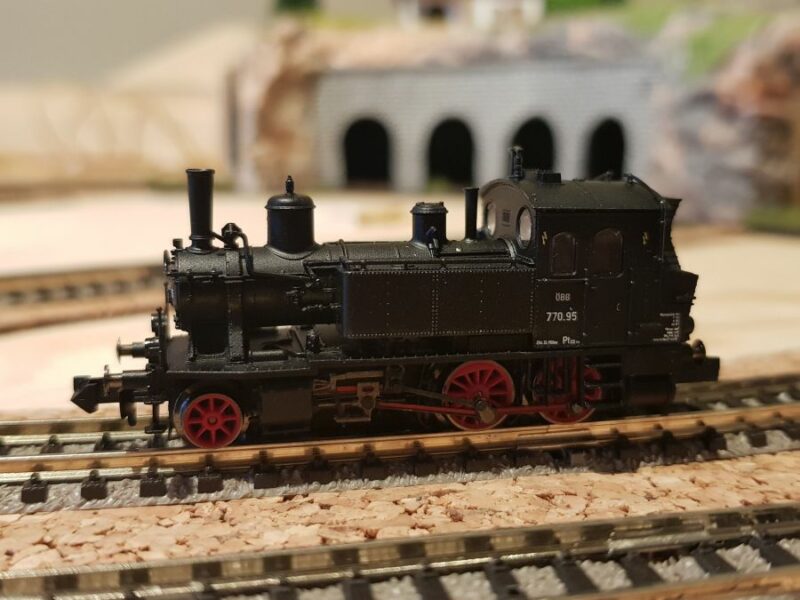 Dampflokomotive 770.95, ÖBB