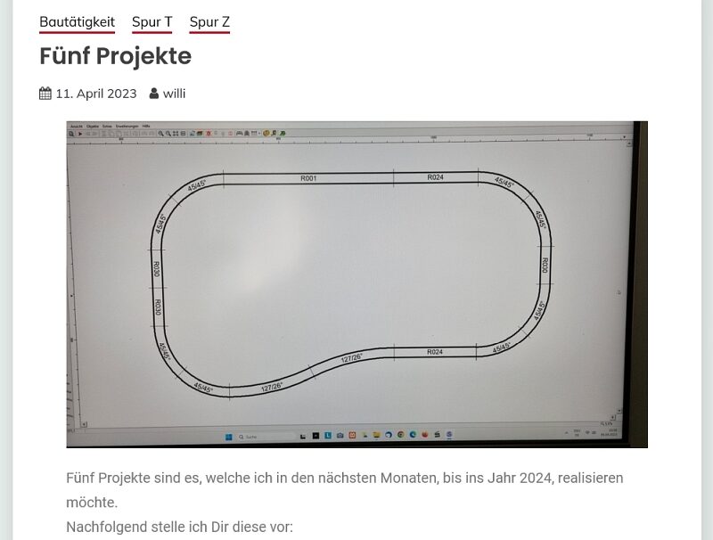 Meine 5 Projekte - Status