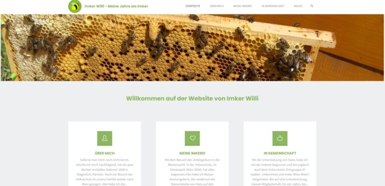Meine Website - Imker Willi