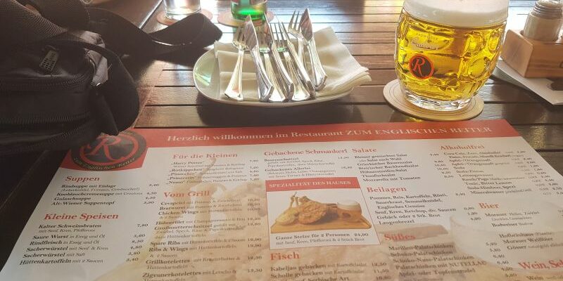 Mein Platz im 'Englischen Reiter', Prater