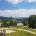 Ausblick von der Terrasse der Jausenstation