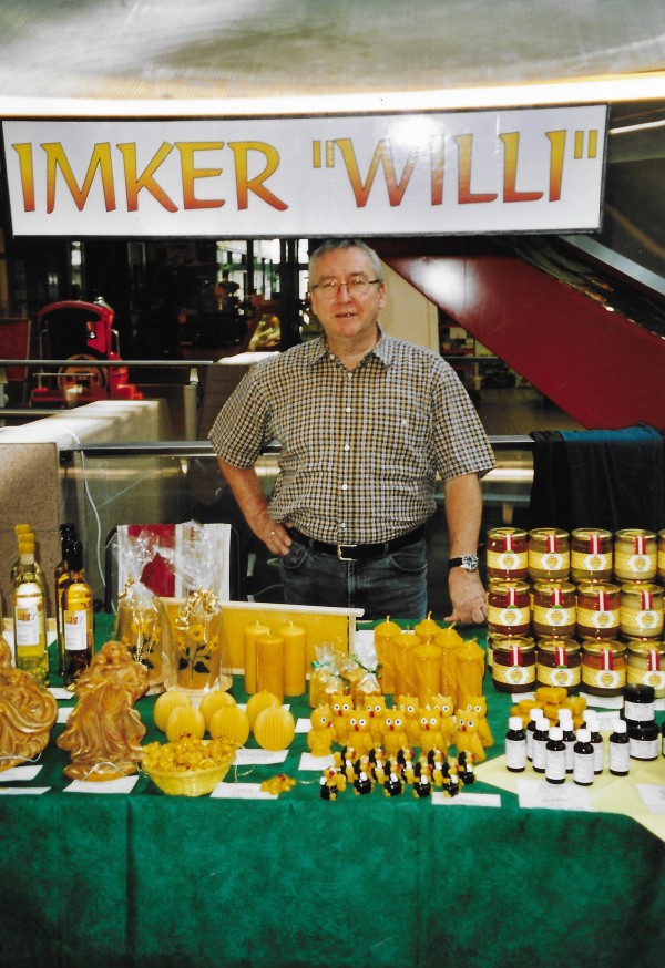 Honigverkauf am Meiselmarkt
