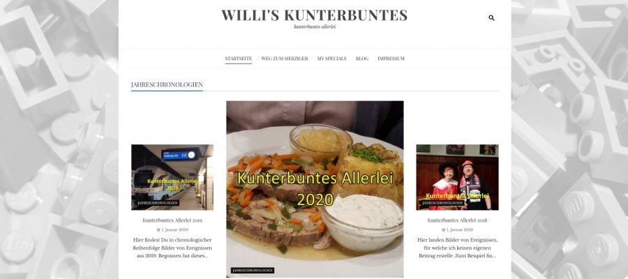 website - willi's kunterbuntes