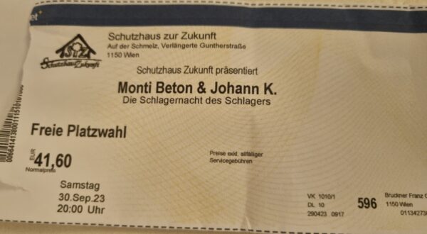 Monti Beton + Johann K - im Schutzhaus Zukunft