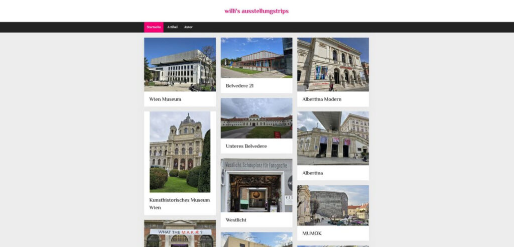 "willis ausstellungstrips"